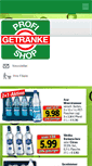 Mobile Screenshot of profi-getraenke-shop.de