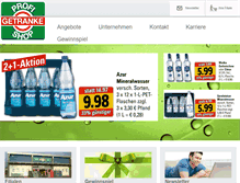 Tablet Screenshot of profi-getraenke-shop.de